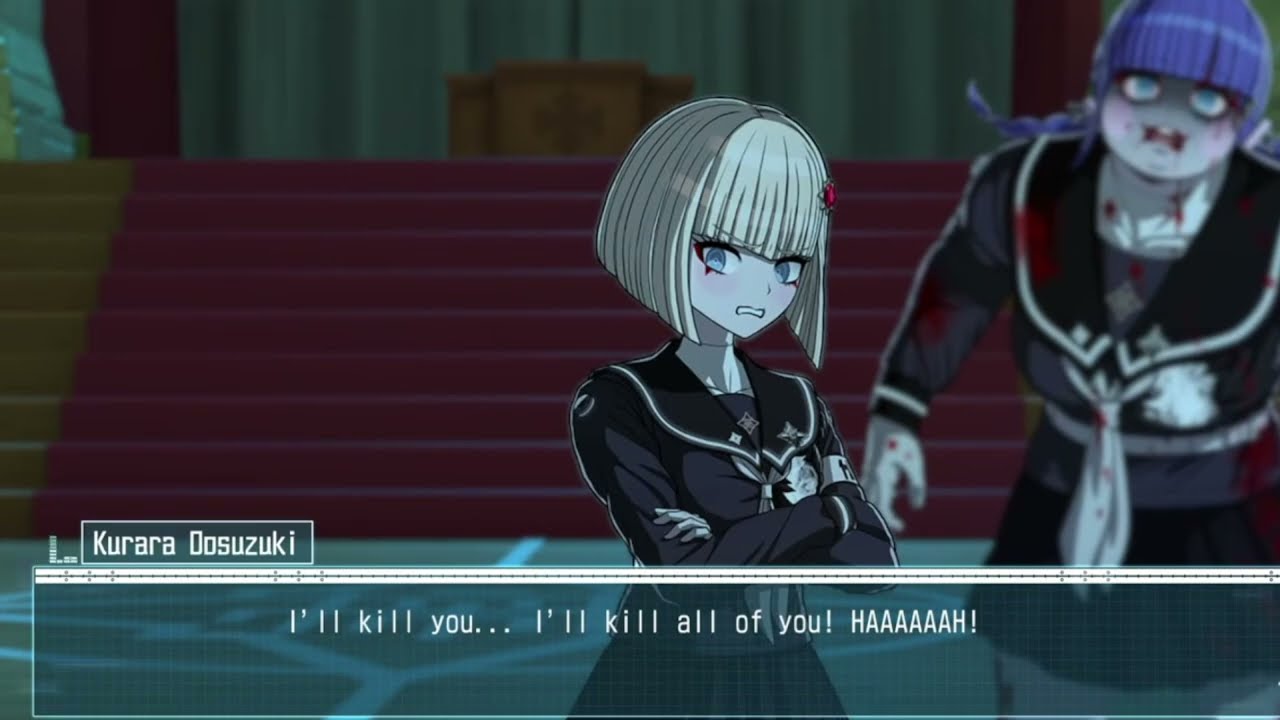 В этой игре жутко страшно - The Hundred Line Last Defense Academy. Самые смешные моменты.