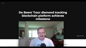 DeBeer Diamonds and the Blockchain!