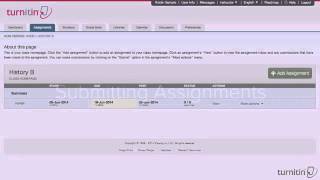 QuickStart for Instructors  Part 2 from Turnitin on Vimeo