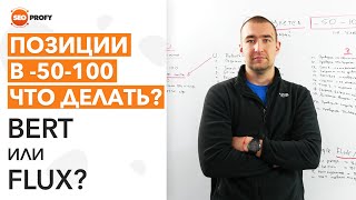 картинка: Сайт улетел в -50-100 позиций, что делать? Google Bert или Flux?