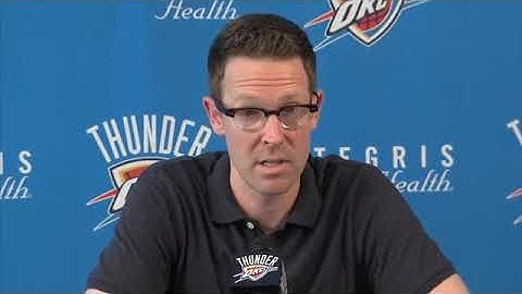 Sam Presti press conference: Part 2 (2012-09-27)