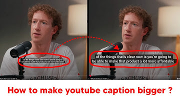 How to Make YouTube Captions Bigger | Increase SUBTITLE Size on YouTube (Easy Guide 2025)