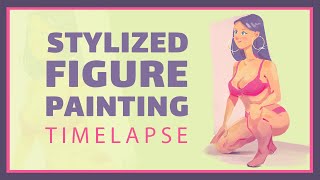 Stylized Figure Painting Timelapse