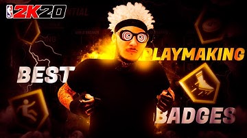 BEST PLAYMAKING BADGE SETUP NBA 2K20! BEST PLAYMAKING BADGE BREAKDOWN! BEST PLAYMAKING BADGES 2K20!