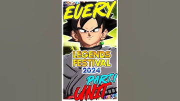 Rating EVERY Legends Fest 2024 Unit from WORST to BEST Part.1 #dragonball #pvp