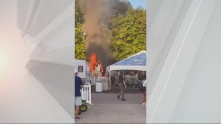 Iowa State Fair turkey stand grill goes up in flames