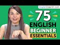 Learn english 75 beginner englishs you must watch