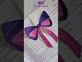 diy bow bookmark 🎀 💖 #shorts #bookmark #diy #trending