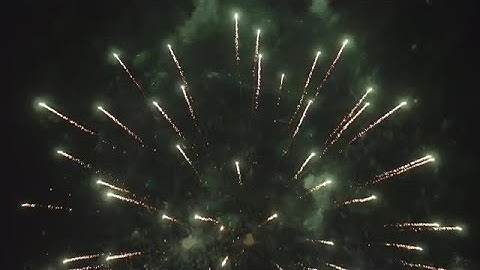 Fireworks Exploding Stock Video