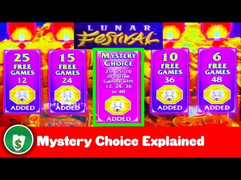 ⭐️ New - Lunar Festival slot machine, Mystery Choice Bonus Analyzed