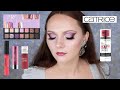 НОВИНКИ CATRICE | CATRICE LAVENDER  BREEZE PALETTE | СВОТЧИ И МАКИЯЖ | MAKEUP TUTORIAL