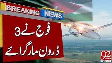 Leger neutraliseert succesvol 3 drones | Laatste nieuws | 92NewsHD