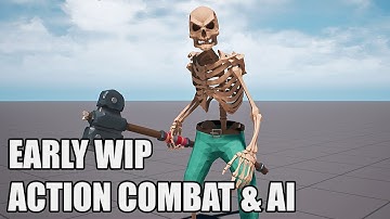 Action Combat & AI - Early WIP | Unreal Engine 5