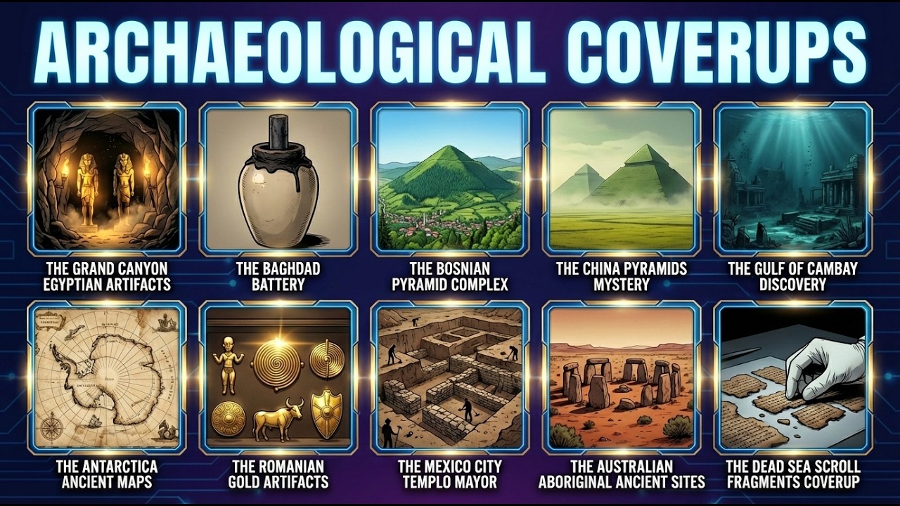 10 Archaeological Coverups CONFIRMED By Insiders