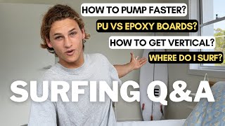 Answering the MOST POPULAR Surfing Questions | Q&A (10,000 Subscribers)