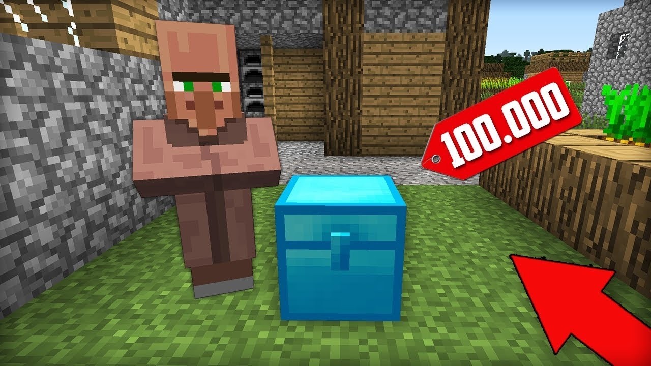 Ես գնեցի այս սունդուկը գյուղացուց ու չգիտեմ՝ ինչ կա ներսում Մայնքրաֆթում |  Minecraft Hayeren