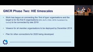 Health Information Exchange implementation update - October 2019