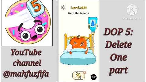 Dop 5 level 203 || 🎮🌀🎮 Delete one part, offline gameplay, walkthrough, Android, ios || @MahfuzFIFA