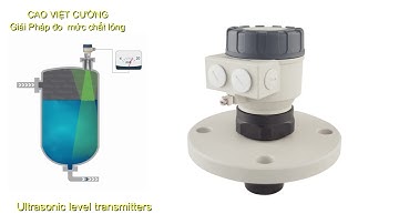 Cảm biến đo mức bằng sóng siêu âm của Nivelco ứng dụng trong ngành công nghiệp