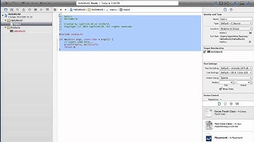 [LapTrinh.IO] Lập trình C/C++ sử dụng Xcode