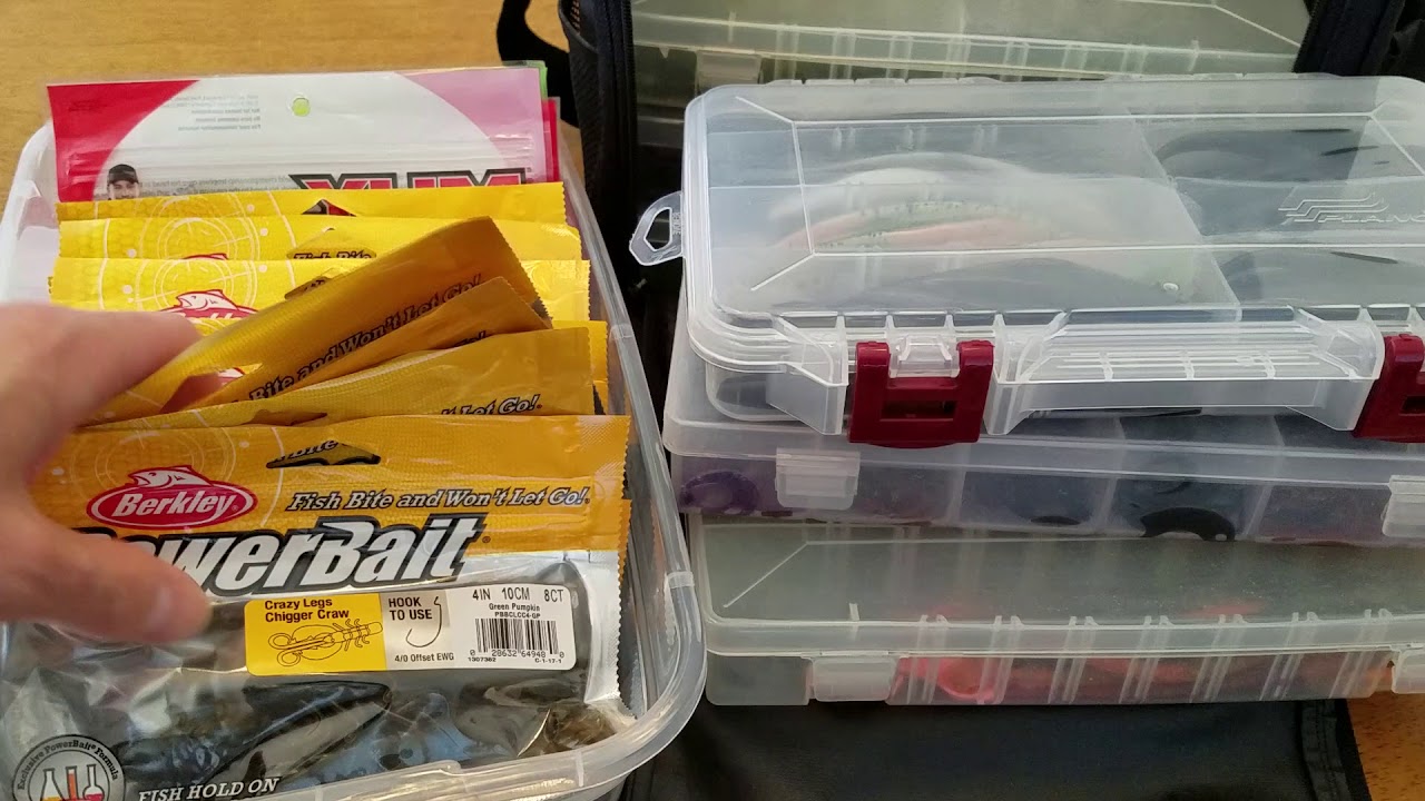 How To Store Soft Plastic Lures Tackle Box or Bag? YouTube