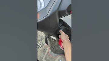 How to open boot of New TVS Jupiter 2024 model #tvs #tvsjupiter #2024