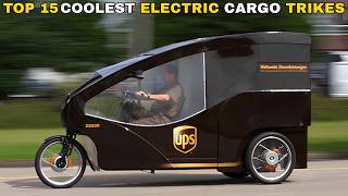 Top 15 Coolest Electric Cargo Trikes That Will Blow Your Mind 2026