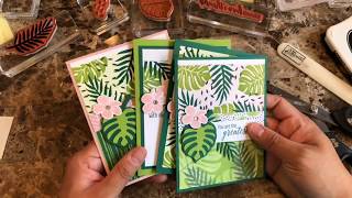 Card making made (SUPER) easy with Tropical Chic Bundle