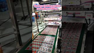 Ten lane ketchup sachet packaging machine#packagingmachine #factory #ketchup #sauce