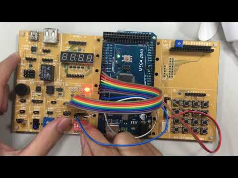 Arduino—程式碼寫入。 LED左旋右旋切換   子三乙08
