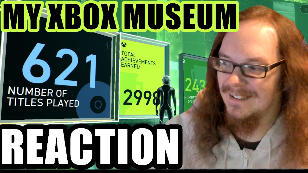 Reacting to My Xbox Museum - Finding out my MOST PLAYED Games & More for  the 20th Anniversary! - YouTube