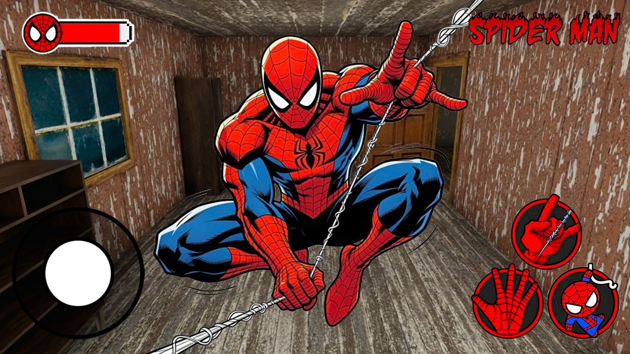 Playing as Spiderman Family vs Granny Grandpa in Granny House - Funny Horror Animation