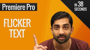 How To Create A Flicker Effect In Premiere Pro (Adobe Premiere Pro CC) - Quick Tutorial! (2020)