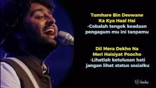 Lirik terjemah khairiyat poocho by arijit Singh.
