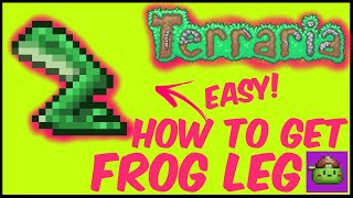 How To Get Frog Leg In Terraria | Terraria 1.4.4.9