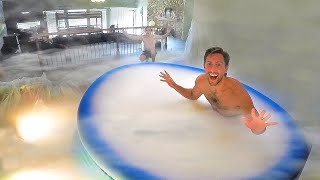 DRY ICE POOL Experiment INDOORS! *Very Satisfying*