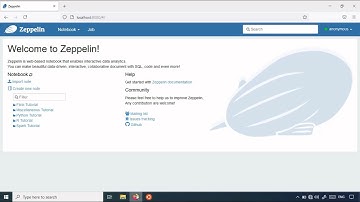 Apache Zeppelin Running on Windows Subsystem for Linux