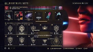 Warframe Nightwave weekly reset and Duviri Circuit for week of 05/11/2026