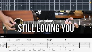 Still Loving You -  Scorpions | EASY Guitar Tutorial - Guitar Lessons