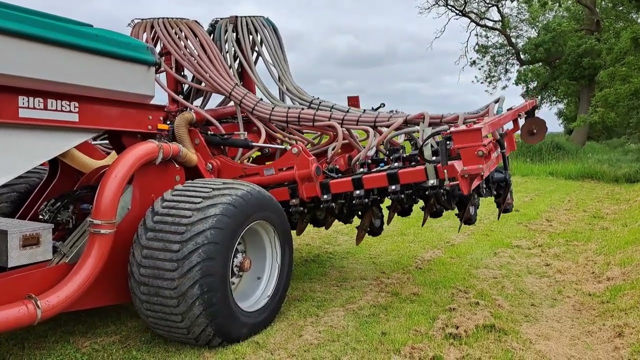 WEAVING GD6000T 6m Trailed Grain & Fertiliser Direct Drill - Walkaround