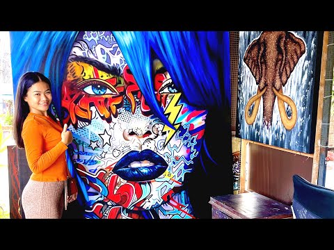 Phuket Thailand Supporting Local Business, UNREAL ARTWORK !!
