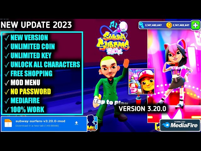 Subway Surfers Mod Apk 3.10.0 Latest Version 2023