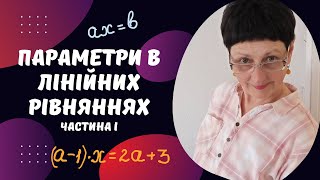 Репетитор з математики Лінійне рівняння з параметром. Ч1