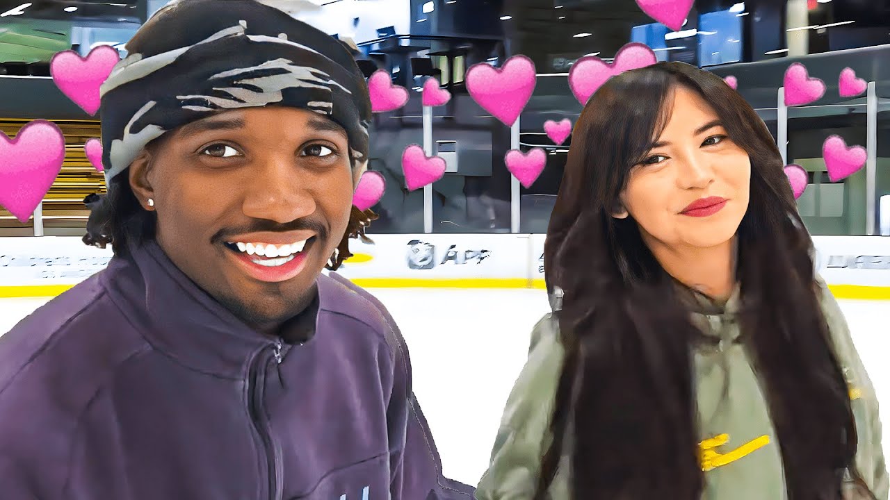 На Рождество я взяла свою возлюбленную на каток!