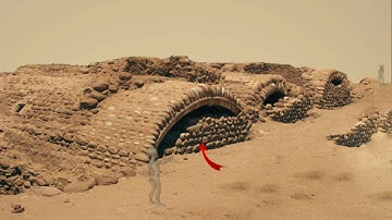 Mars Perseverance Rover Captured a road surrounded by ancient walls that lead into the mountain.