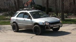 NO F*CKS GIVEN SUBARU - LIFTED 2002 Subaru Impreza Outback Sport