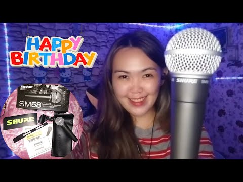 SHURE SM58 legendary microphone birthday gift| unboxing
