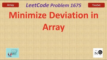 Minimize Deviation in Array | LeetCode 1675 | TreeSet