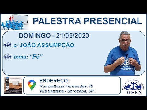 Assista: Palestra Presencial - c/ João Assumpção (21/05/2023)