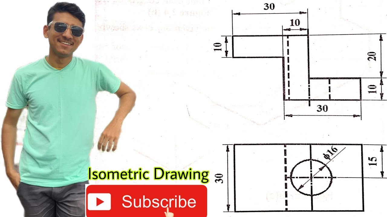 Isometric Drawing | Engineering Drawing II | Prashant YT | CTEVT | TU ...
